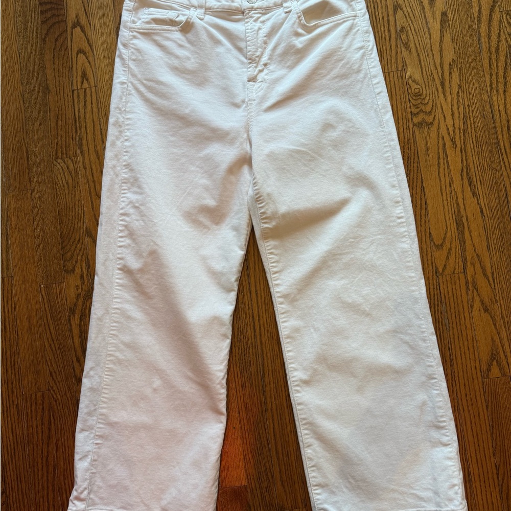 White Corduroy Pants